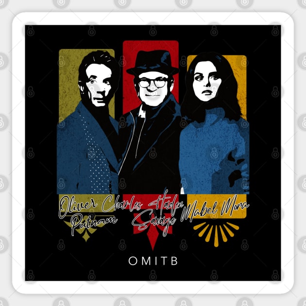 Only Murders at the Arconia - OMITB Distressed Signature Look Sticker by Joaddo